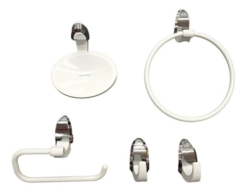 Kit Accesorios Baño 5 Pzas Durin Abs - Ferrejido