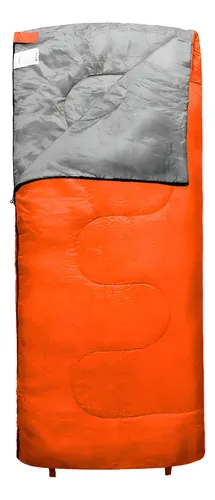 Bolsa Dormir Alaska Termica 0 Grados Grizzly - Camping Color Naranja - Cierre Derecho