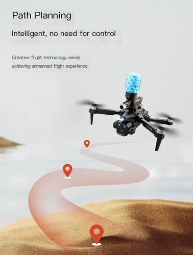 V Drone Aéreo Con Cámaras 8k Ultra Hd,2pilas,3000 Perla De