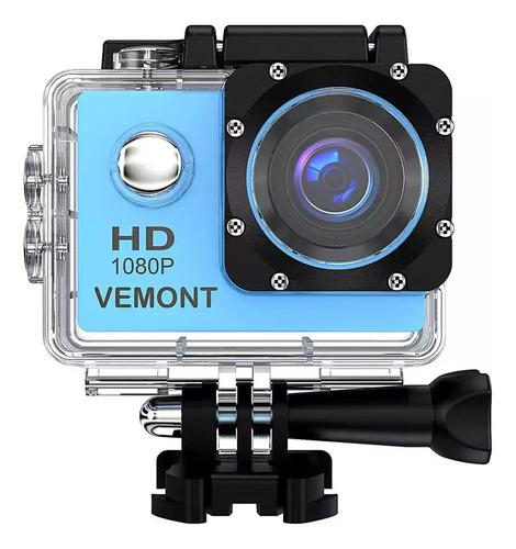 Cámara Tipo Go Pro Marca Vemont 1080hd