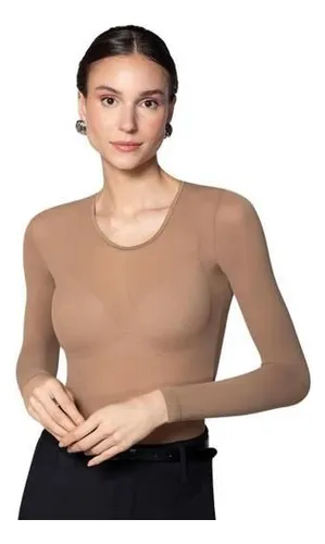 Camiseta interior transparente hotsell