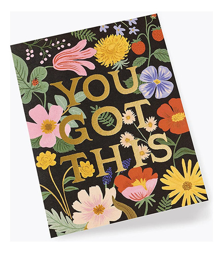 Rifle Paper Co. Juego De Tarjetas De Campos De Fresa, Diseño
