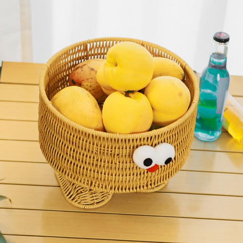 Cesta Tejida, Cesta De Pan, Centro De Mesa, Cesta De Frutas,