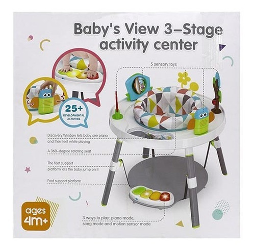 Imagen 4 de 7 de Silla Para Bebe Con Juegos Didacticos Estimulacion