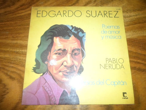 Edgardo Suarez - Poemas De Amor Y Musica * Vinilo