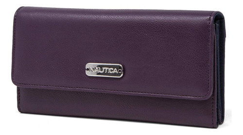 Billetera Cartera Para Mujer Nautica Violeta 