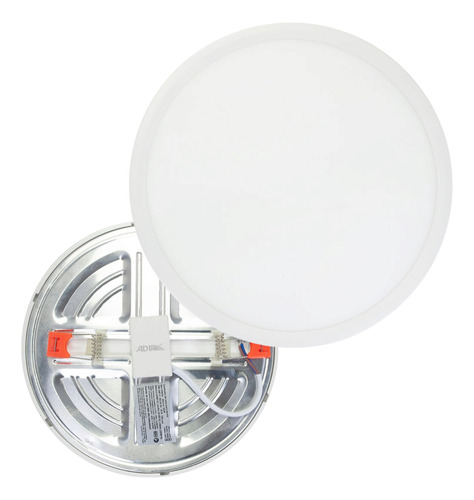 5 Pack Lámpara Led Ajustable Redondo 12w Blanco Adir 12cm
