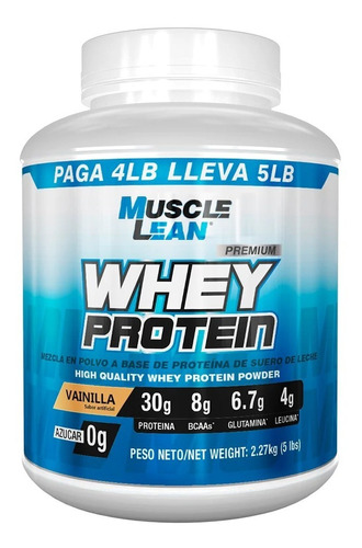 Proteína Whey 5lb Muscle Lean - g a $150