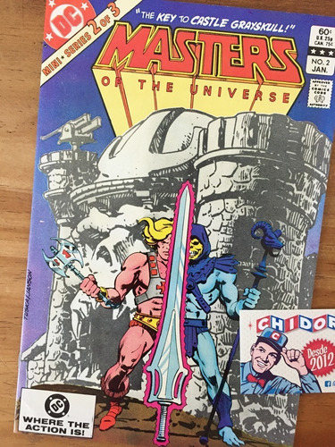 Comic - Masters Of The Universe #2 1982 He-man Motu