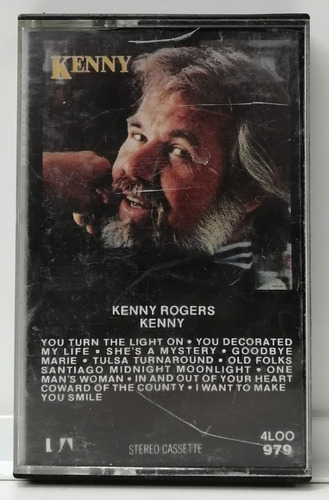 Kenny Rogers Cassette Americano Kenny De 1979 Flk Mrx Kst