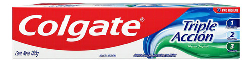 Pasta Dental Colgate Triple Acción 180g