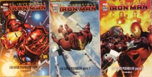 Comics Iron Man . Las Cinco Pesadillas . 3 Tomos, Terminada