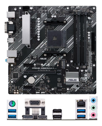 Motherboard Asus Prime A520m-a Ii/csm Am4, Matx Ddr4