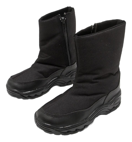 Bota Apreski Tela Impermeable C/ Cierre Y Corderito Rigazio®