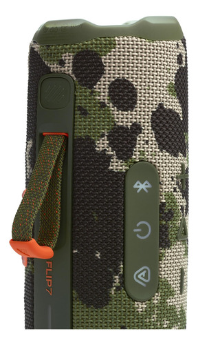 Parlante JBL JBLFLIP7 portátil con bluetooth waterproof squad