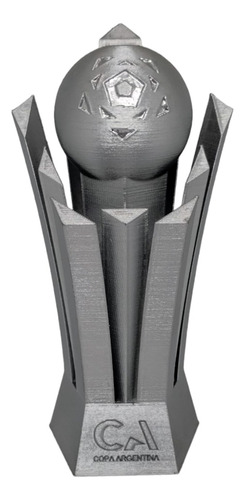 Replica Trofeo De La Copa Argentina 15cm Alto - Impresion 3d