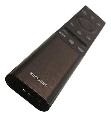 Control De Voz Recargable Solar Para Samsung Smart Tv Au8000