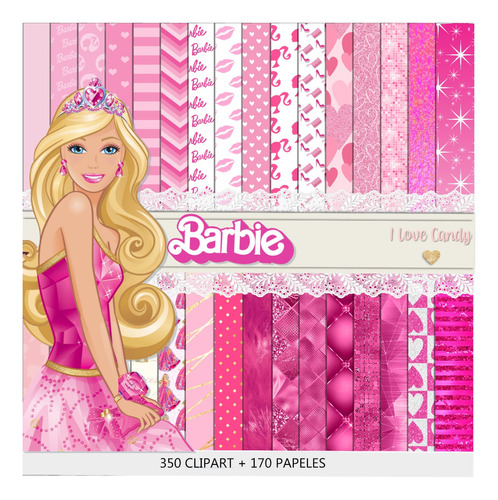 Kit Digital Barbie 