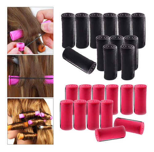 24 Sticks Para Ondulado Frío Natural Permanente Cabello