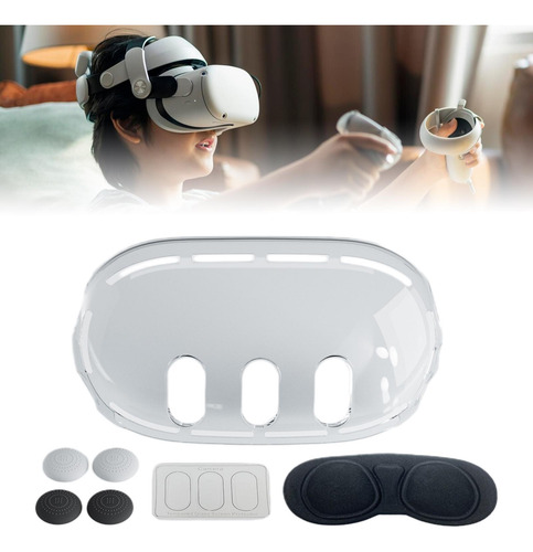 Capa Protetora Para Fone De Ouvido Vr, Protetor De Lente