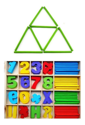 Caja De Estudio Infantil Juego Educativo Matematica Cuentas