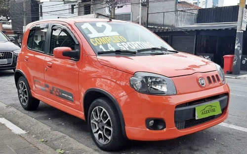 Fiat Uno 1.4 Evo Sporting 8v 2012 Completo