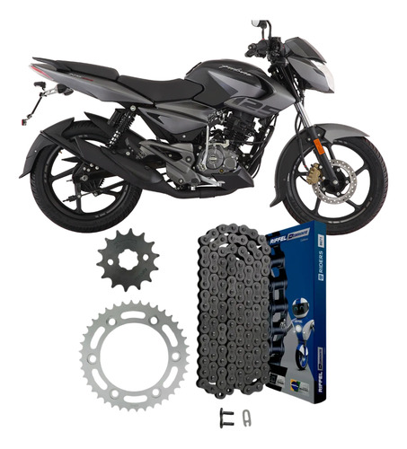 Kit De Transmision Bajaj Pulsar Ns125 Reforzado