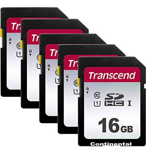 Transcend Ts16gsdhc10 5 Tarjeta Memoria Flash Sdhc Clase (5