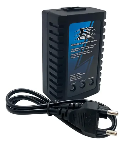 Carregador De Bateria Leão L3 Lipo 2s/3s Voltagem De Entrada