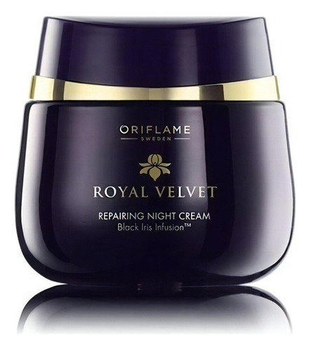 Crema Reparadora Nocturna Royal Velvet para todo tipo de piel de 50mL