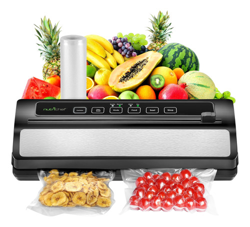 Maquina Selladora Al Vacio Foodsaver Automatica Negro/plata