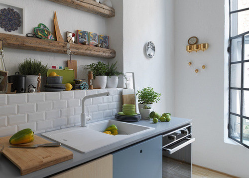 Grifo Cocina Rociador Franke Urban Doccia Fragranite Blanco Acabado Texturado