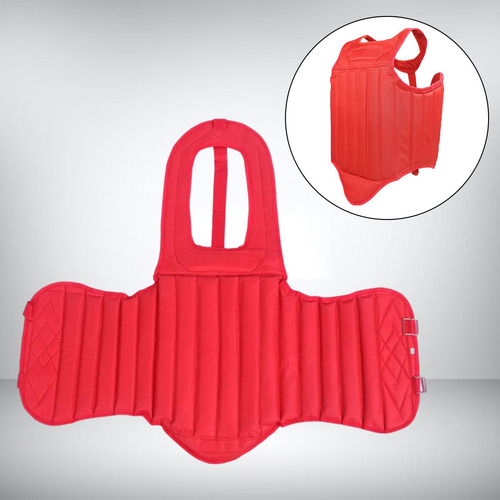 Protector De Pecho De Karate Protector De Taekwondo L Rojo