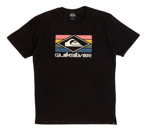 Remera Mc Qs Rainbow (neg) Quiksilver