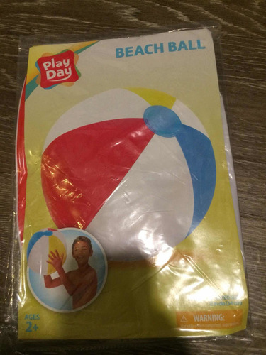 Pelota De Playa Para Niños Mayores De 2 Años. 10 Vrds