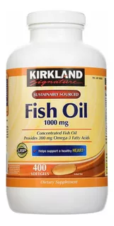 Oil Fish Aceite De Pescado Omega 3, 400 Sofgels