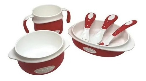 Imagen 2 de 3 de Set De Alimentación 6 Piezas Fisher Price Bowl Cuchara Vaso