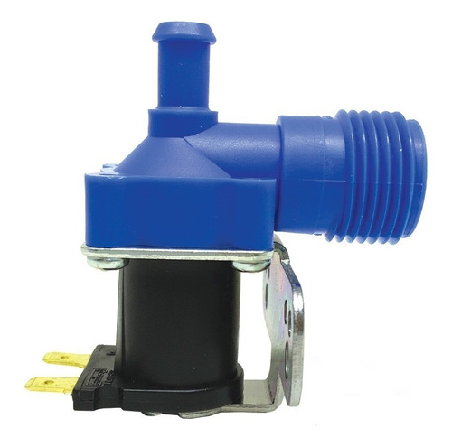 Valvula Solenoide Simples Entrada Agua Reta Com Suporte 220v