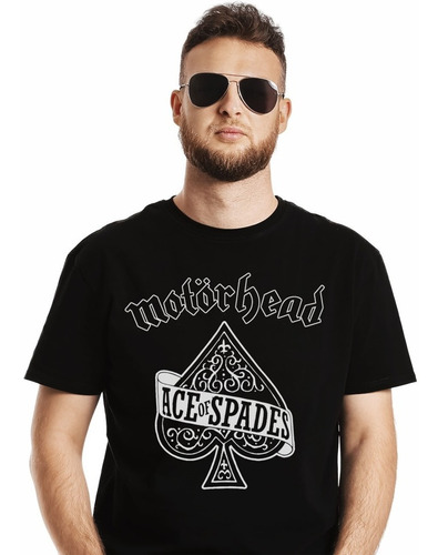 Polera Motorhead Ace Of Spades Metal Impresión Directa