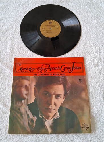 Antonio Carlos Jobim Lp El Maravilloso Mundo De Jobim Estándar (Usado)