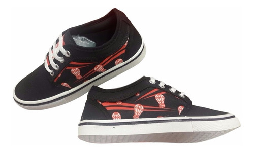 Imagen 4 de 4 de Zapatillas De Huracán Negras