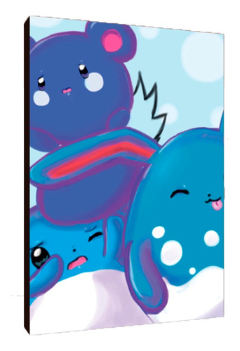 Cuadros Poster Pokemon Azurill Evolucion S 15x20 (all 4)