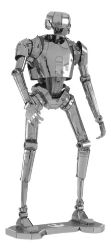 Rompecabezas Puzzle De Metal 3d Modelo Robot K 2so