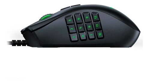 Mouse Gamer Razer Naga X Mmo 18k Dpi 16 Botones Chroma Black