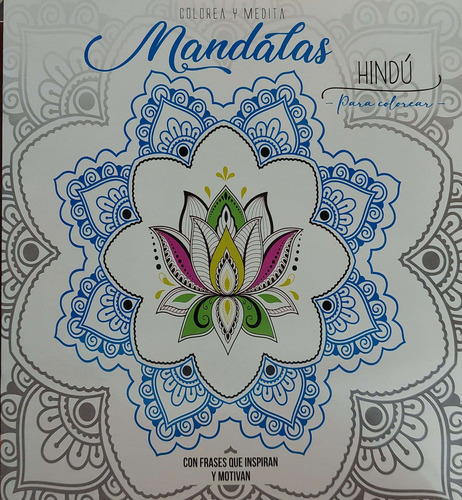 Colorea Y Medita Mandalas Hindú Nuevo *