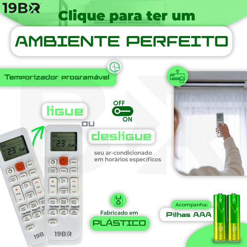 Controle Para Ar Condicionado Samsung Split Virus Doctor Inverter