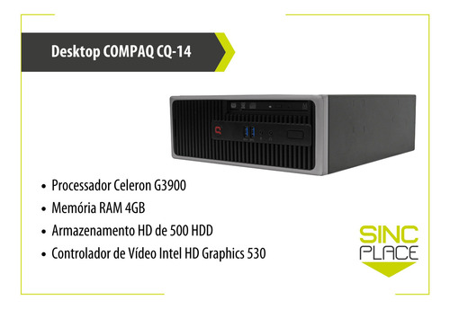 Imagem 2 de 9 de Computador Super Barato Desktop Pc Celeron 4gb 500gb Win10