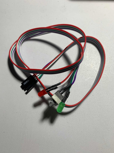 Imagen 1 de 3 de Cable De Encendido Y Led Para Tarjeta Madre