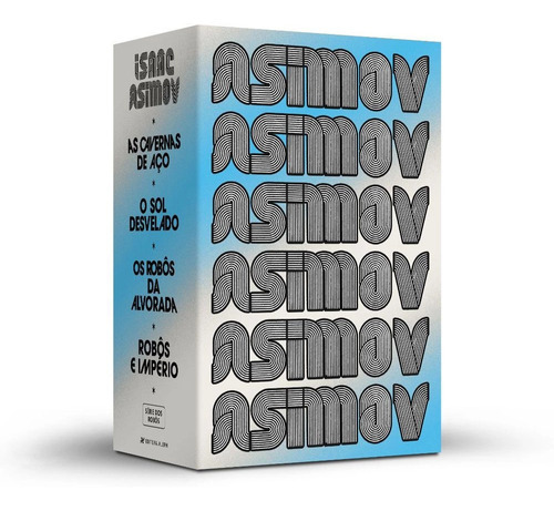 Box Série Dos Robôs (azul), De Isaac Asimov., Vol. Não. Editora Aleph, Capa Mole Em Português, 2022