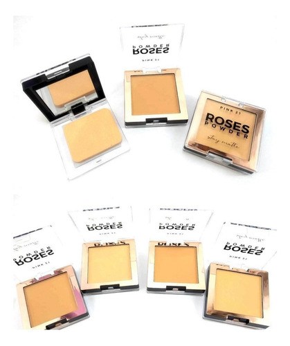 Base de maquillaje en polvo Sheglam Baked Glow Setting Powder Pó Solto tono tono 02 - 5mL 5g